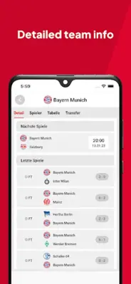 Bayern München Fan android App screenshot 0